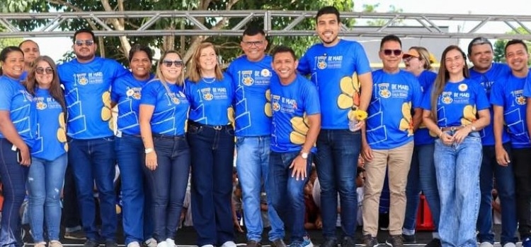 Caminhada de alusão ao mês mês de combate ao abuso sexual infantil e adolescente.